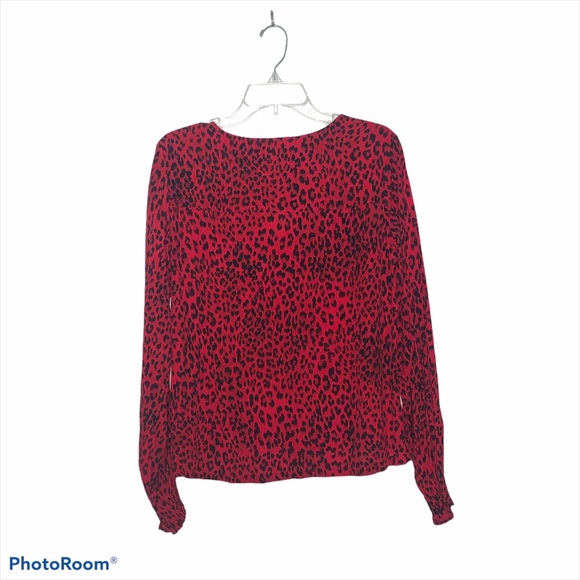 NWT Sanctuary size small blouse animal print - Picture 10 of 10